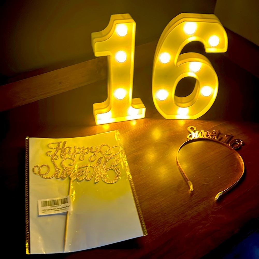 Sweet Sixteen Birthday Decorations